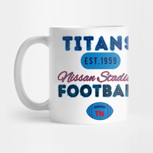 Tennessee Football Vintage Style Mug